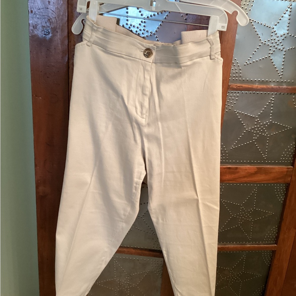 Tan Counterparts capris pants